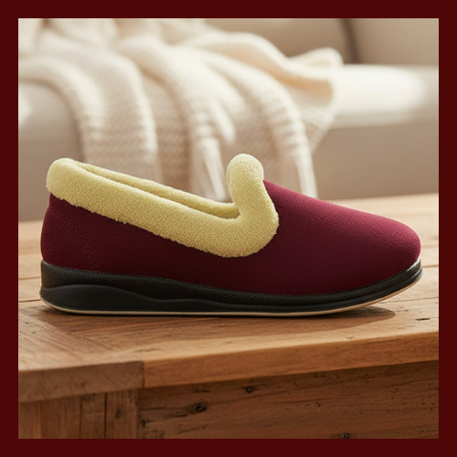 Panda Emille – Women's Slippers – Burgundy *COMING SOON DUE MID SEPTEMBER*